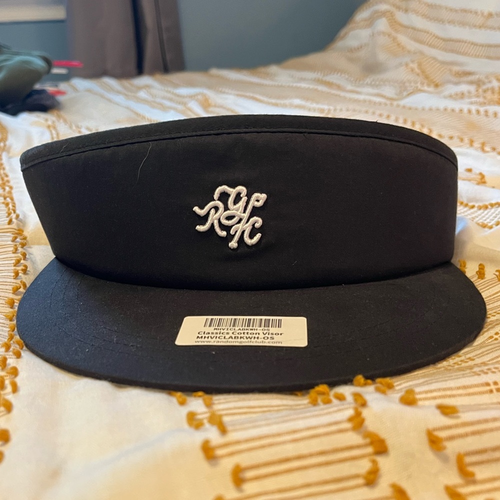 Classic Black Embroidered Cap